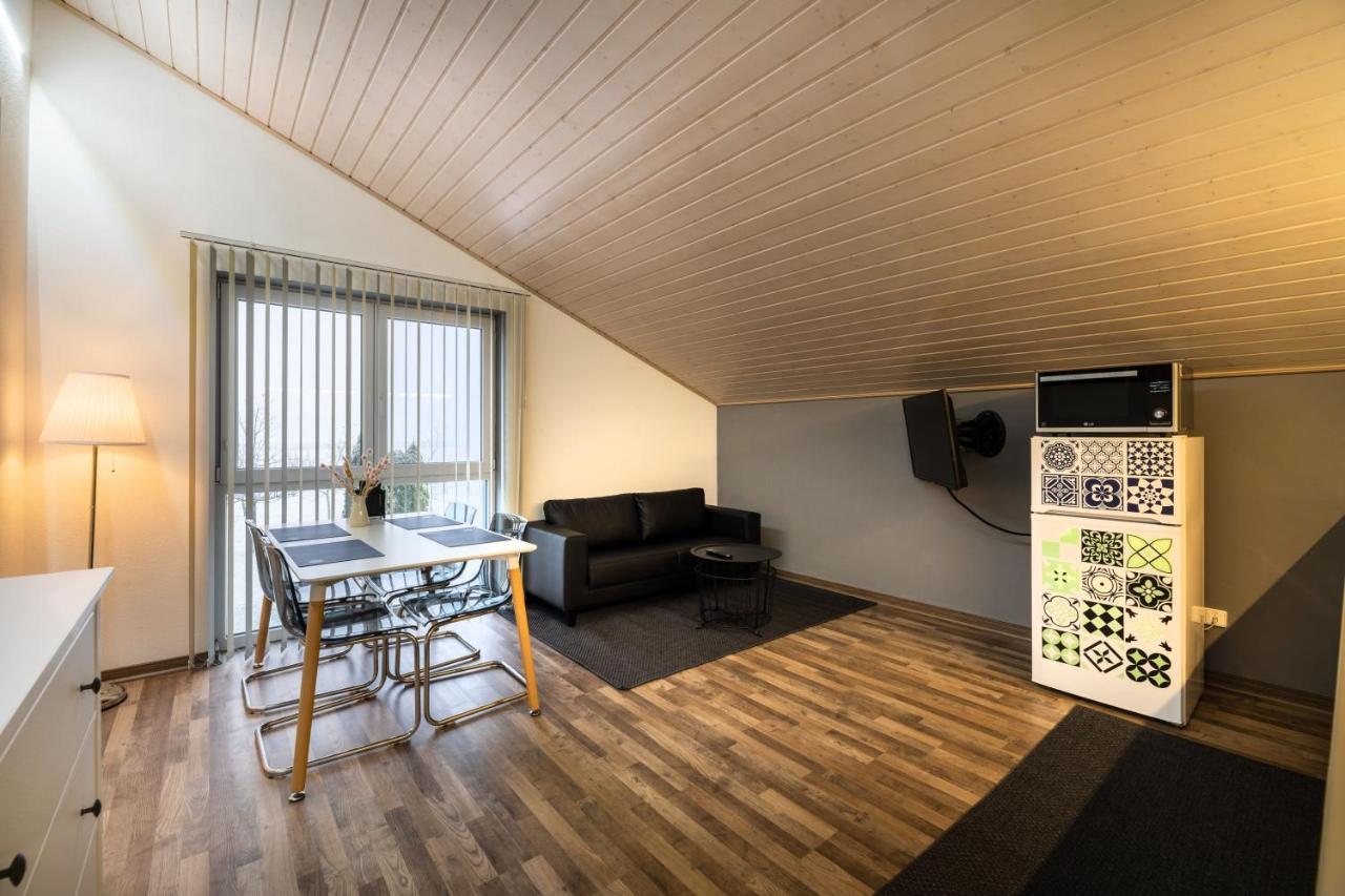 Gemuetliche Ferienwohnung Mit Panoramablick Muttensweiler Экстерьер фото