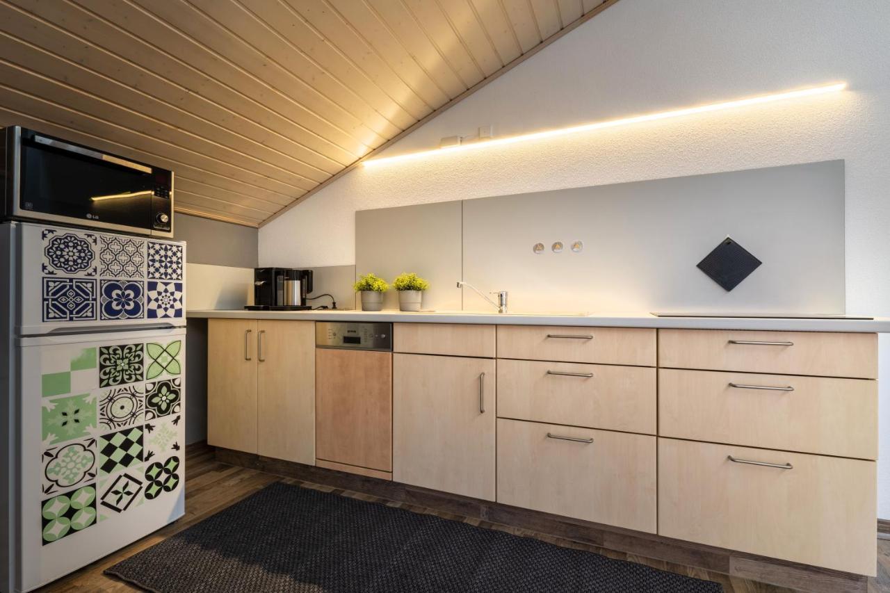 Gemuetliche Ferienwohnung Mit Panoramablick Muttensweiler Экстерьер фото