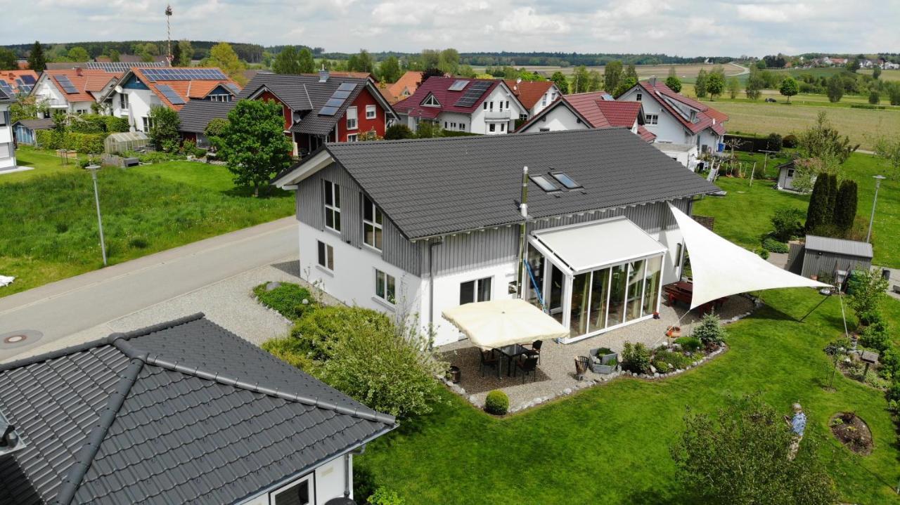 Gemuetliche Ferienwohnung Mit Panoramablick Muttensweiler Экстерьер фото