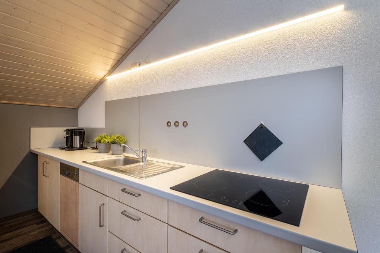 Gemuetliche Ferienwohnung Mit Panoramablick Muttensweiler Экстерьер фото