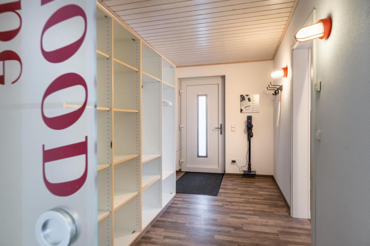 Gemuetliche Ferienwohnung Mit Panoramablick Muttensweiler Экстерьер фото